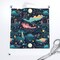Dreams Celestial Galaxy Moon Stars Clouds Custom Printed Fabric by Spoonflower Various Fabrics by the Yard or Fat Quarter